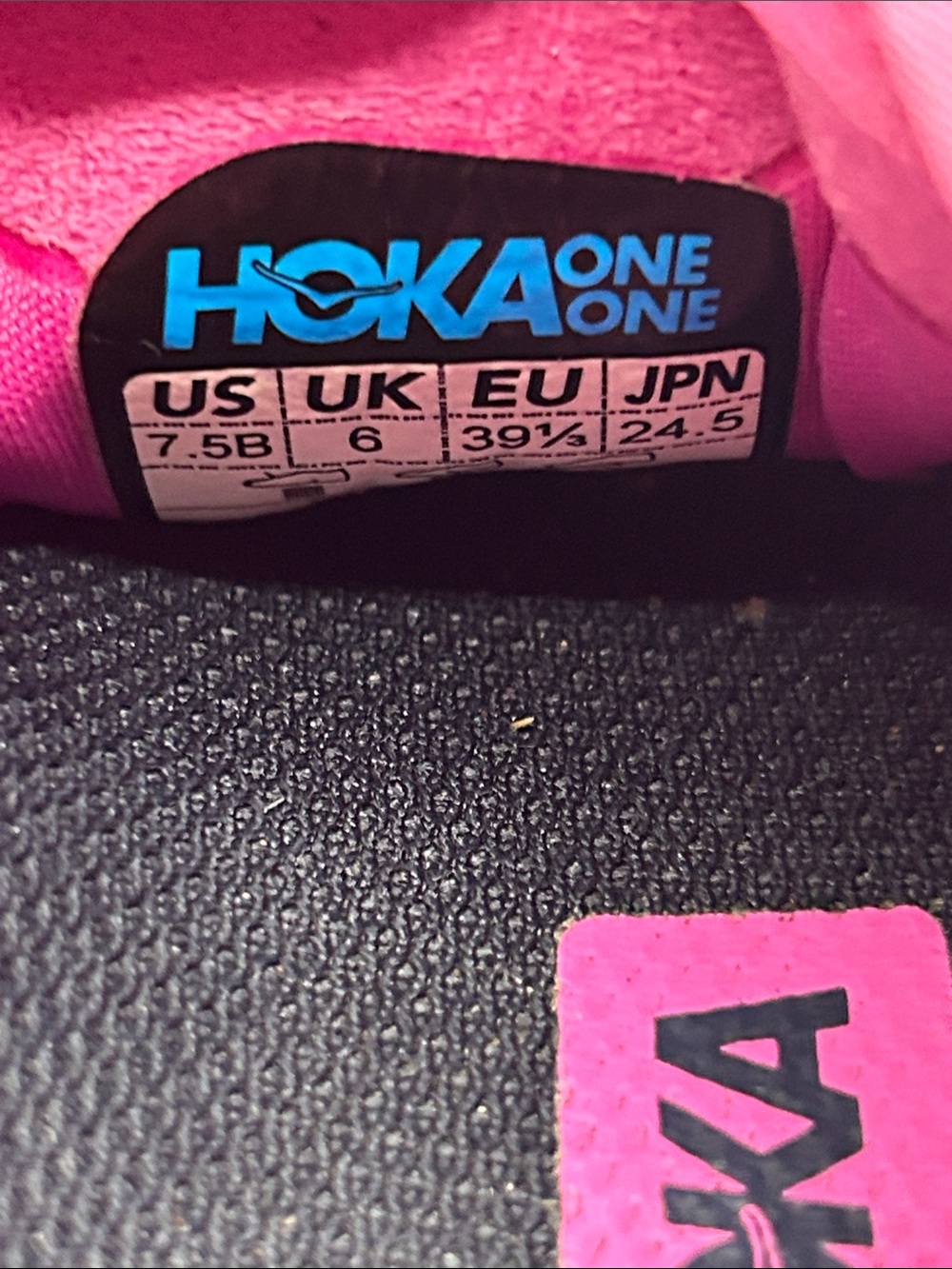Hoka One One Rincon 3 Pink & Teal Women's Running Sneakers Size 7.5B - Picture 7 of 8